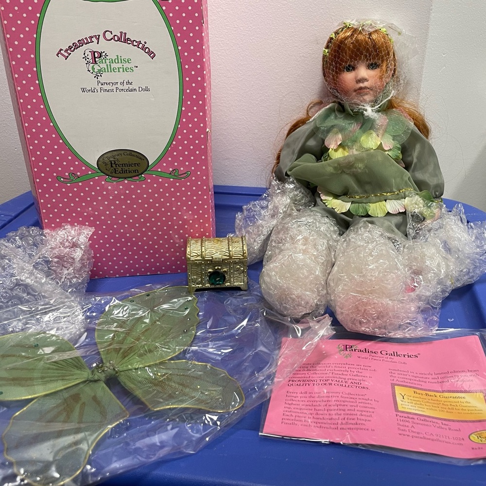 Vintage “Paradise Galleries” Premiere Edition 10th Anniversary Fairy Doll